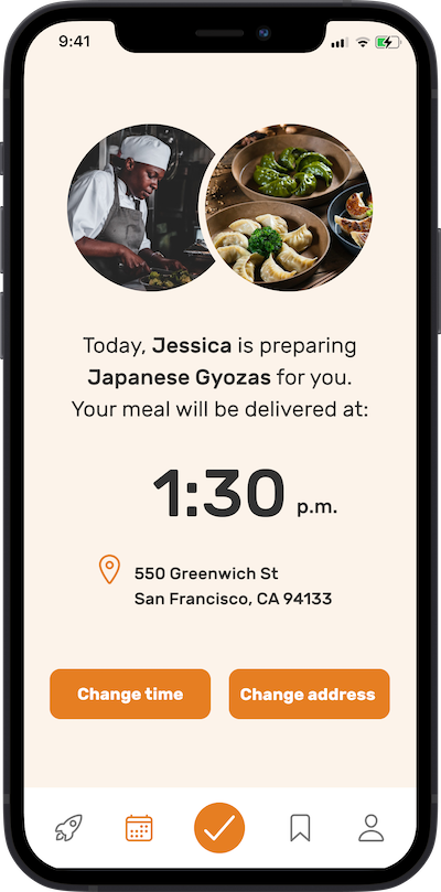 Ipone omnifood app screen